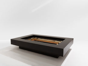 Alain Delon for Maison Jansen brass chrome lacquered coffee table 1972