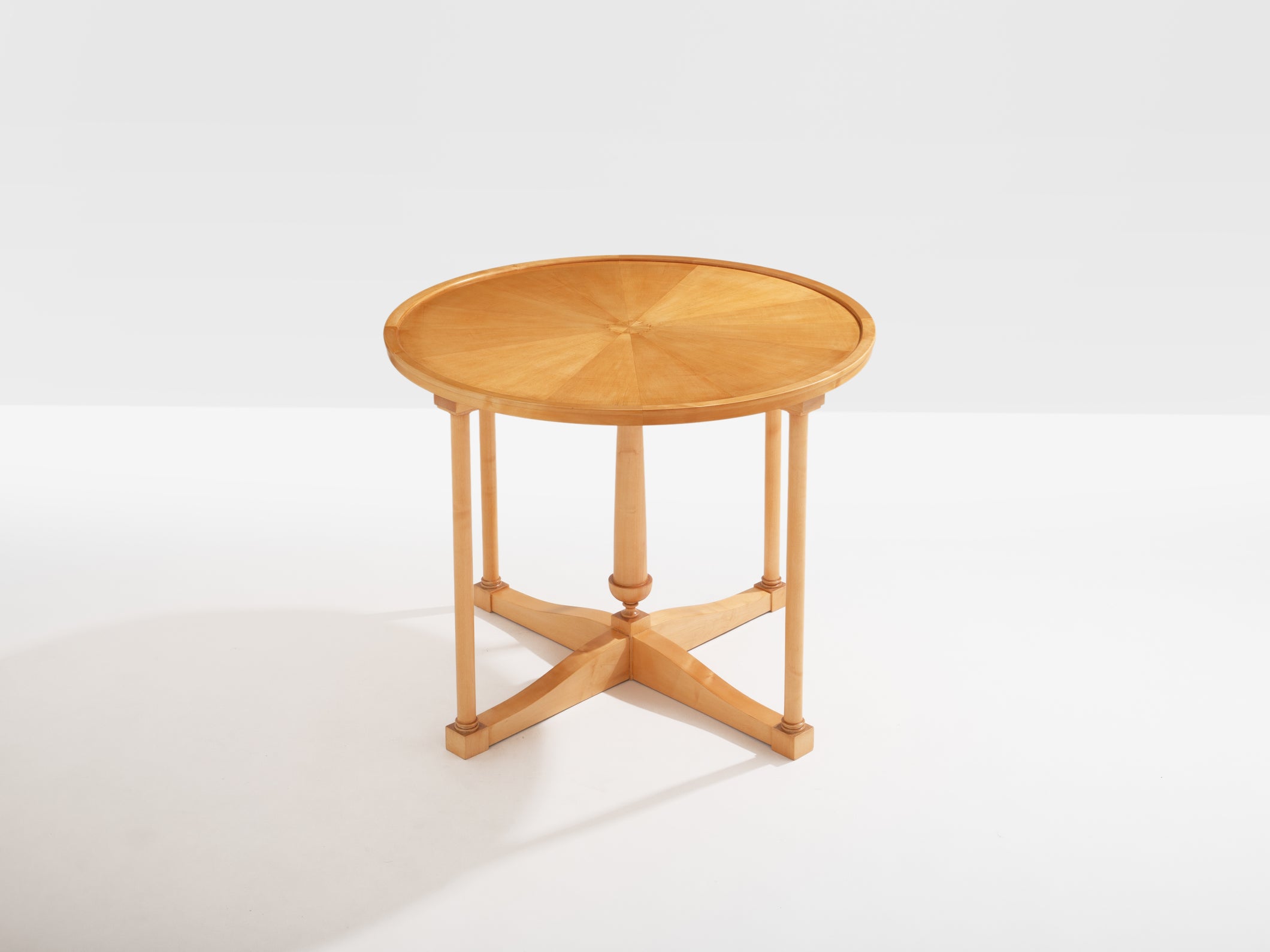André Arbus sycamore gueridon side table 1940