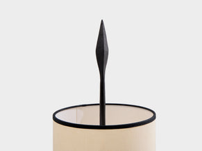 Francis Dewaele & Les Artisans de Marolles lampe fer battu 1955