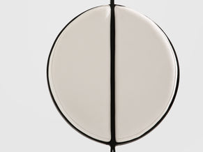 French brutalist wrought iron alcantara set of 6 chairs 1990