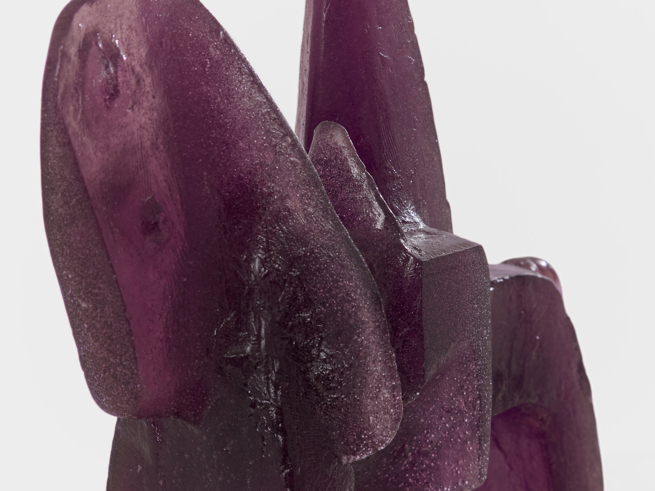 Sculpture Pâte de verre Daum 'Parsifal' par Claude Wetzstein, 1970