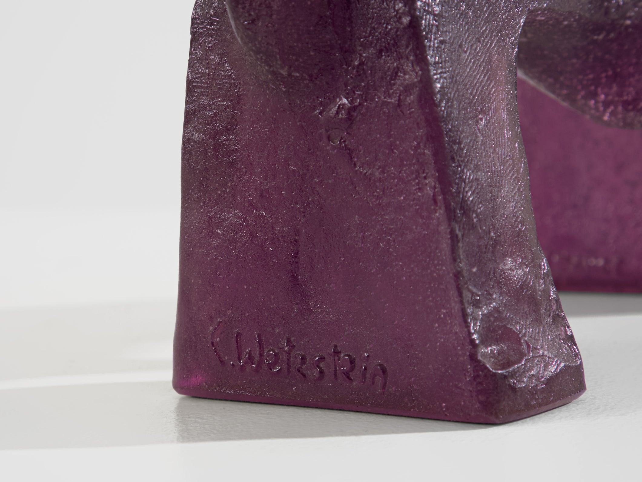 Sculpture Pâte de verre Daum 'Parsifal' par Claude Wetzstein, 1970