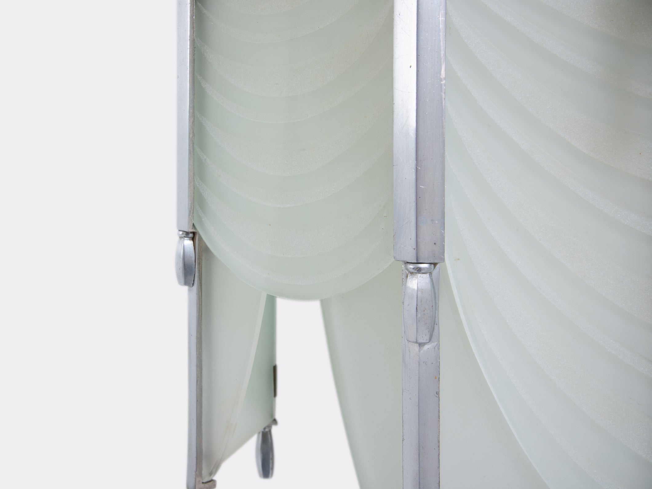 Jean Perzel set of four original cut glass wall lights from 1930s