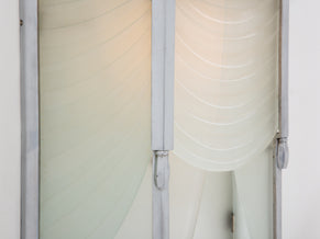 Jean Perzel set of four original cut glass wall lights from 1930s