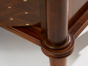 Jules Leleu two doors cabinet rosewood marquetry 1940