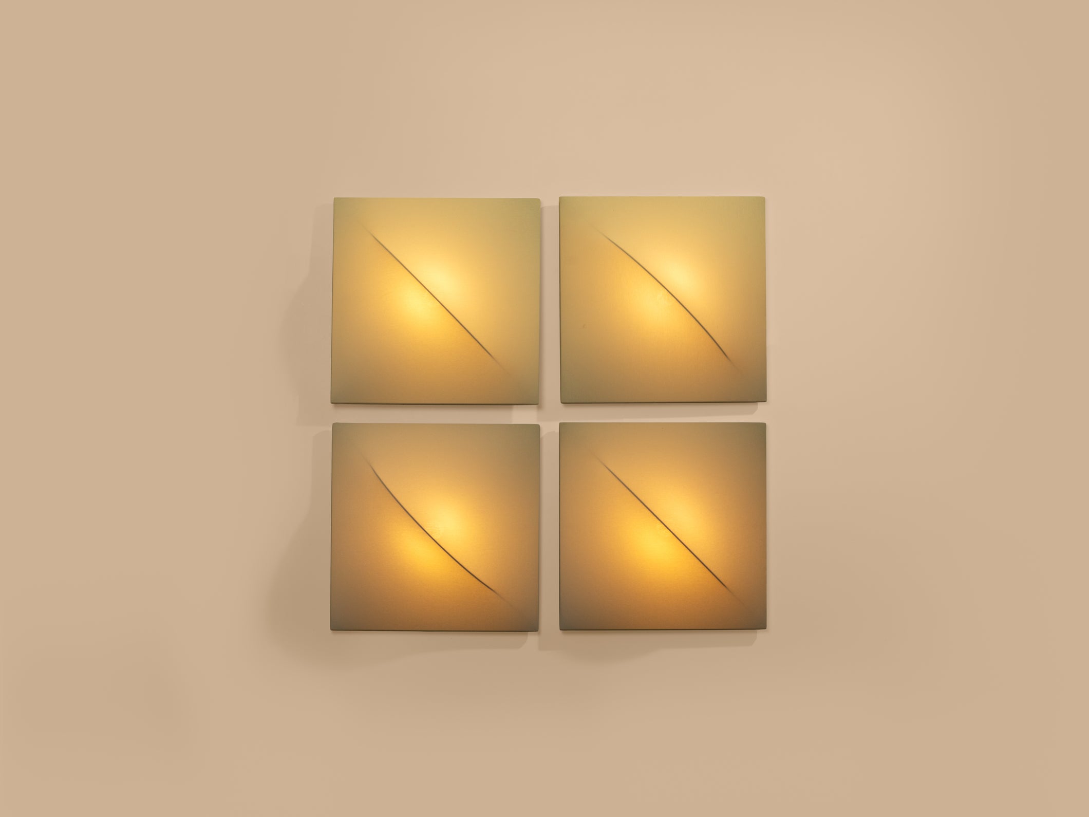 Set de six appliques Kazuhide Takahama Saori vers 1970 