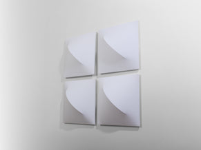 Set de six appliques Kazuhide Takahama Saori vers 1970 