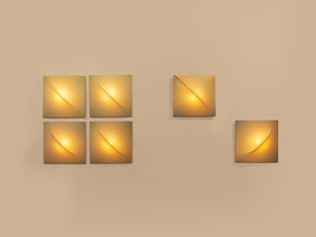 Set de six appliques Kazuhide Takahama Saori vers 1970 