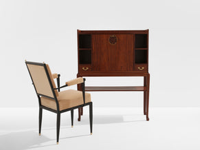 Louis Majorelle cabinet secrétaire en palissandre circa 1910