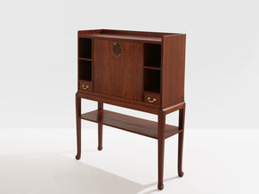 Louis Majorelle cabinet secrétaire en palissandre circa 1910