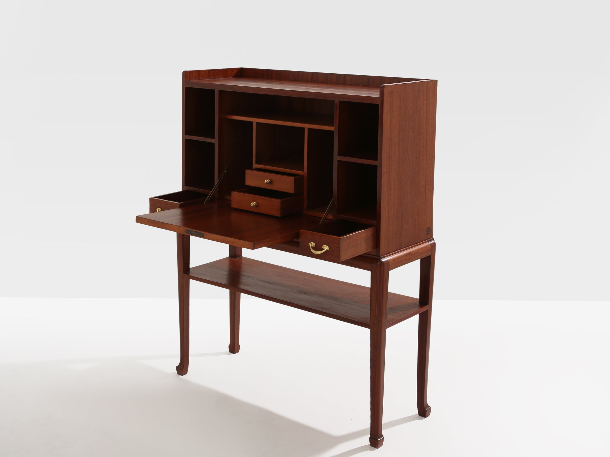 Louis Majorelle cabinet secrétaire en palissandre circa 1910