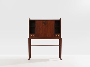 Louis Majorelle cabinet secrétaire en palissandre circa 1910