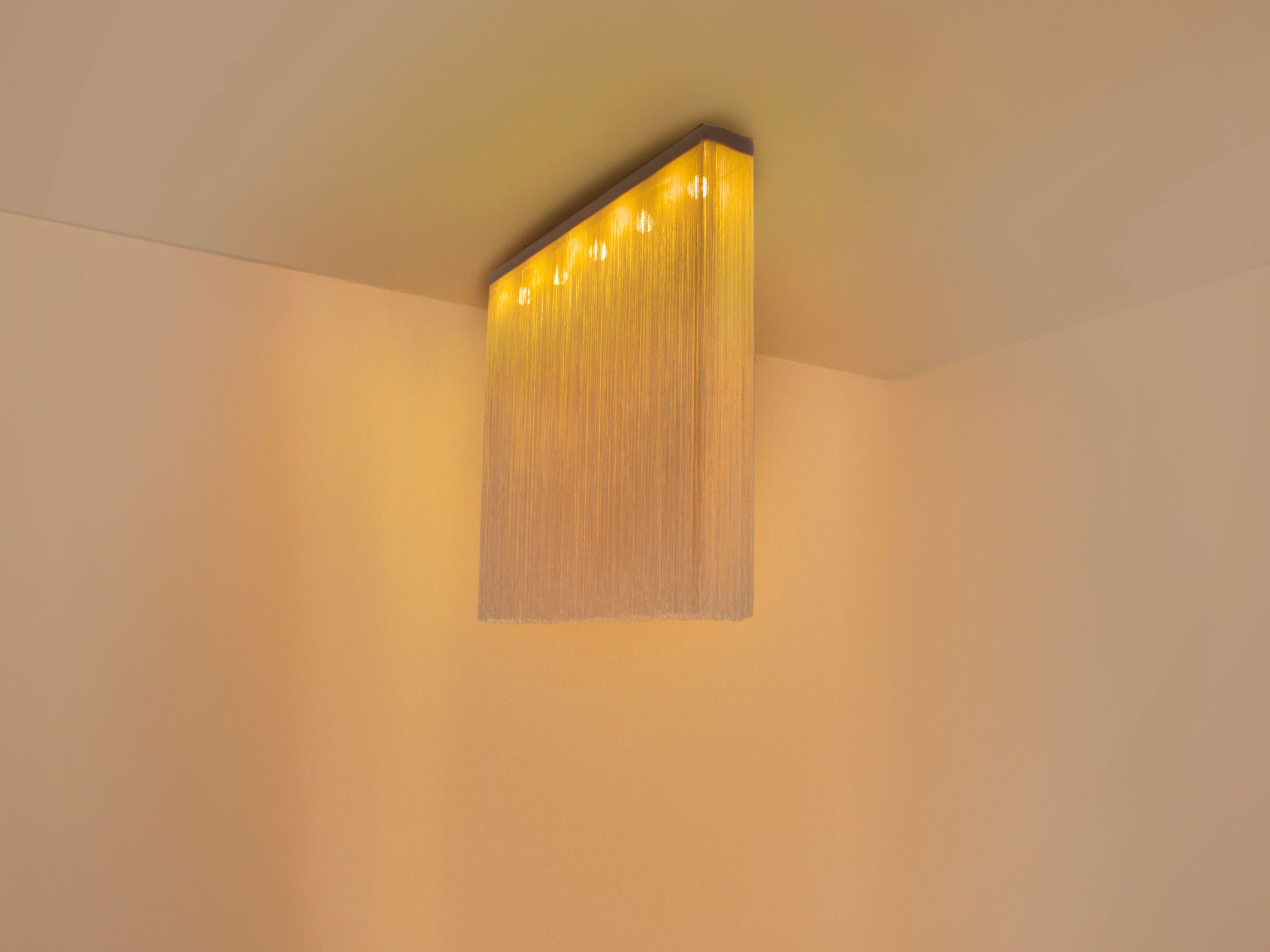 Mariyo Yagi Garbo chandeliers metal and nylon 1970s