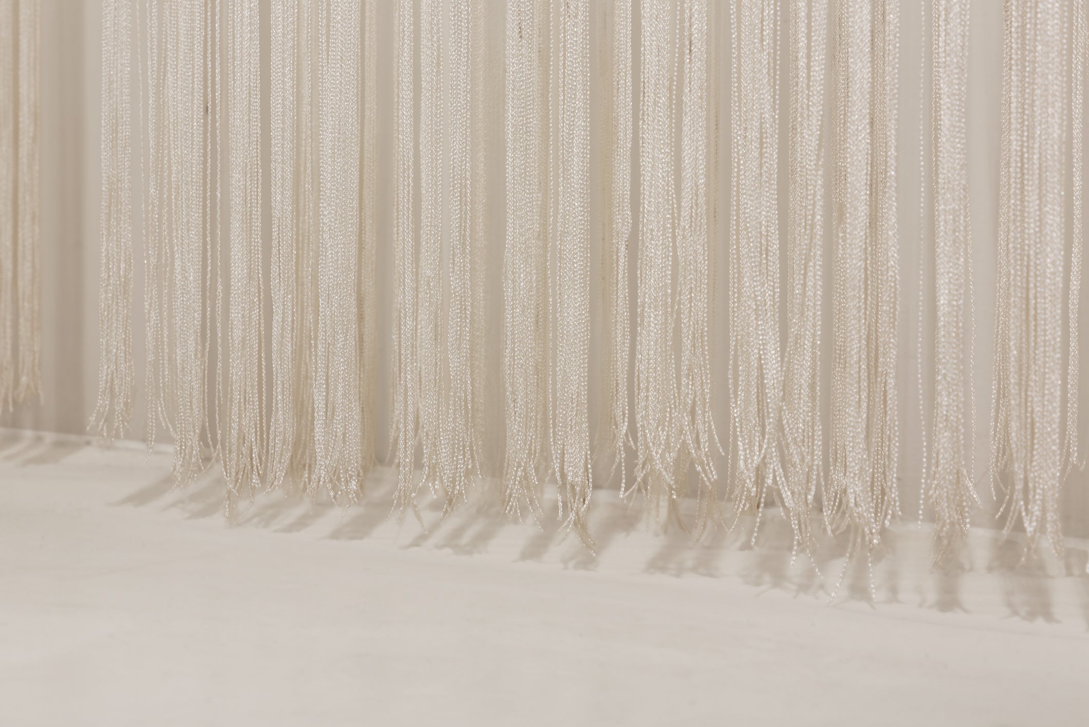 Paire de suspensions Mariyo Yagi Garbo metal et nylon 1970s  