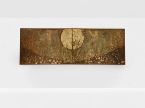 Nicolas Seailles grands panneaux laqués encadrés 1978