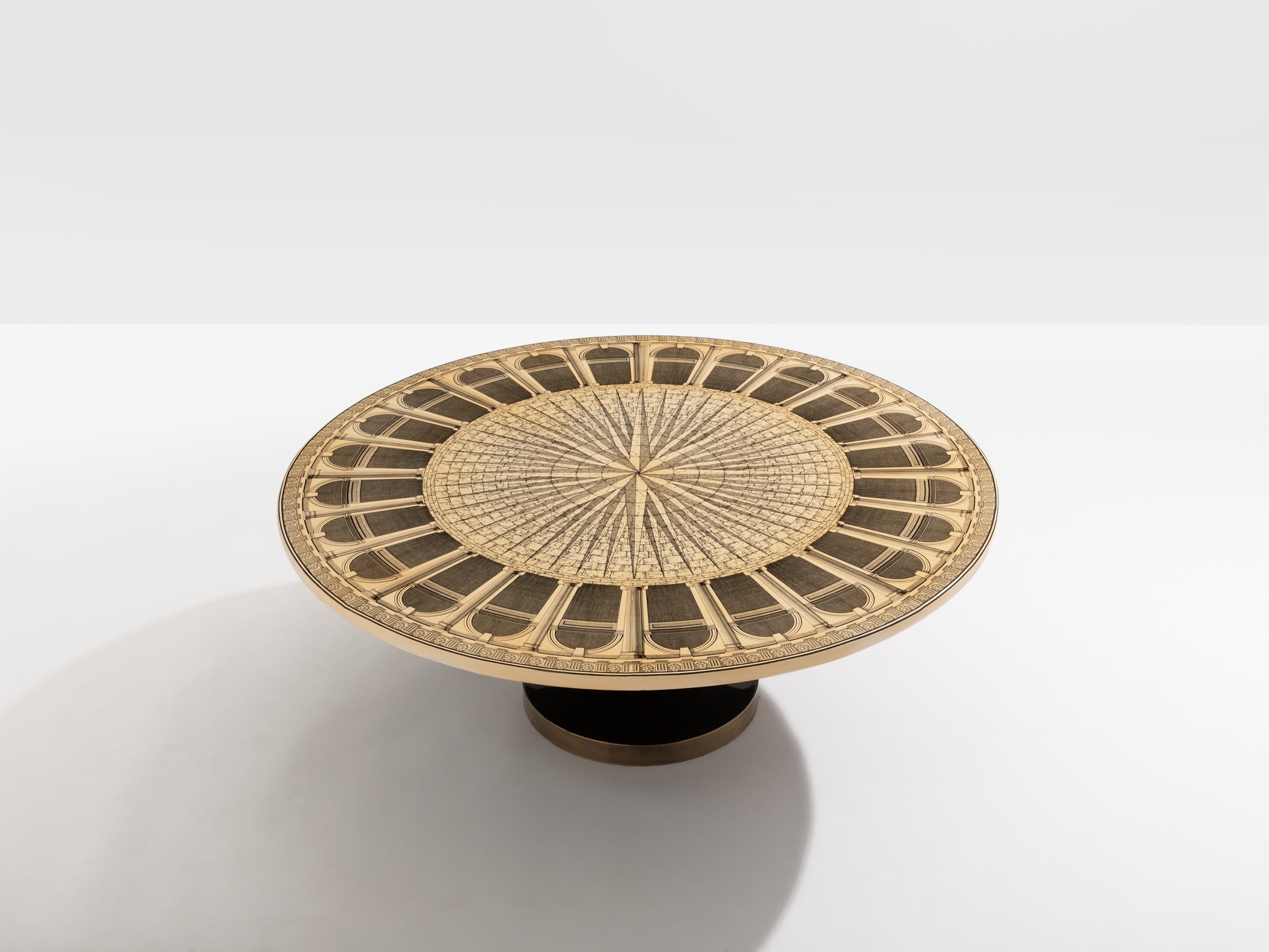 Piero Fornasetti Architettura coffee table 1960
