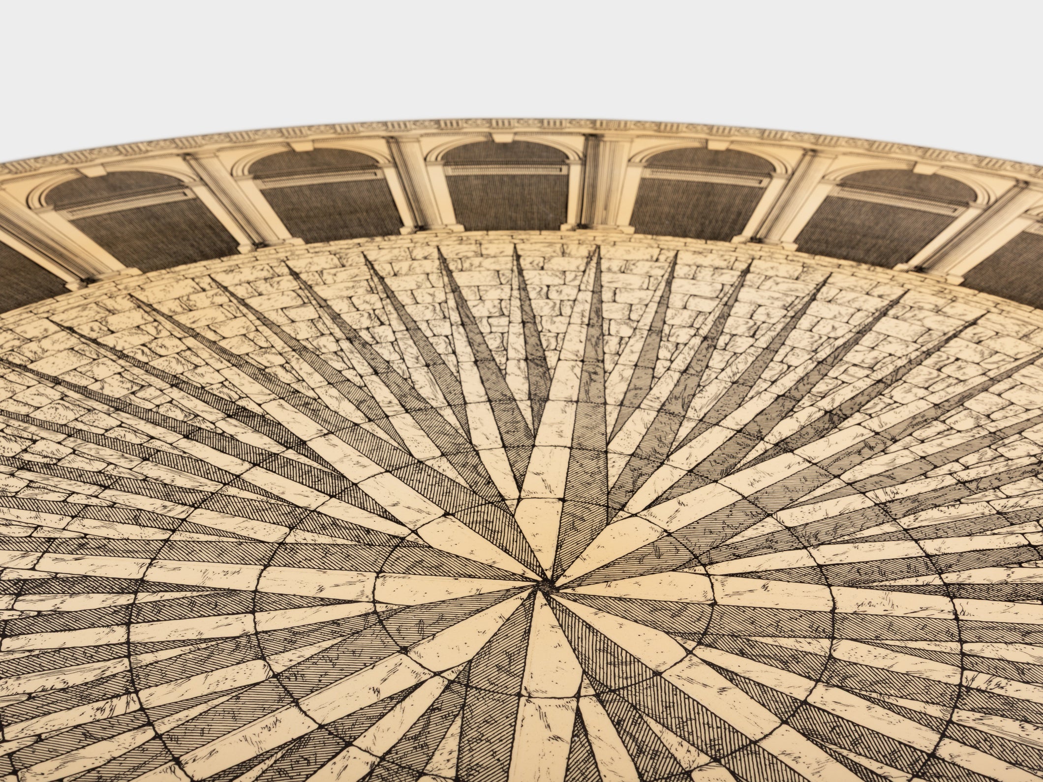 Piero Fornasetti Architettura coffee table 1960