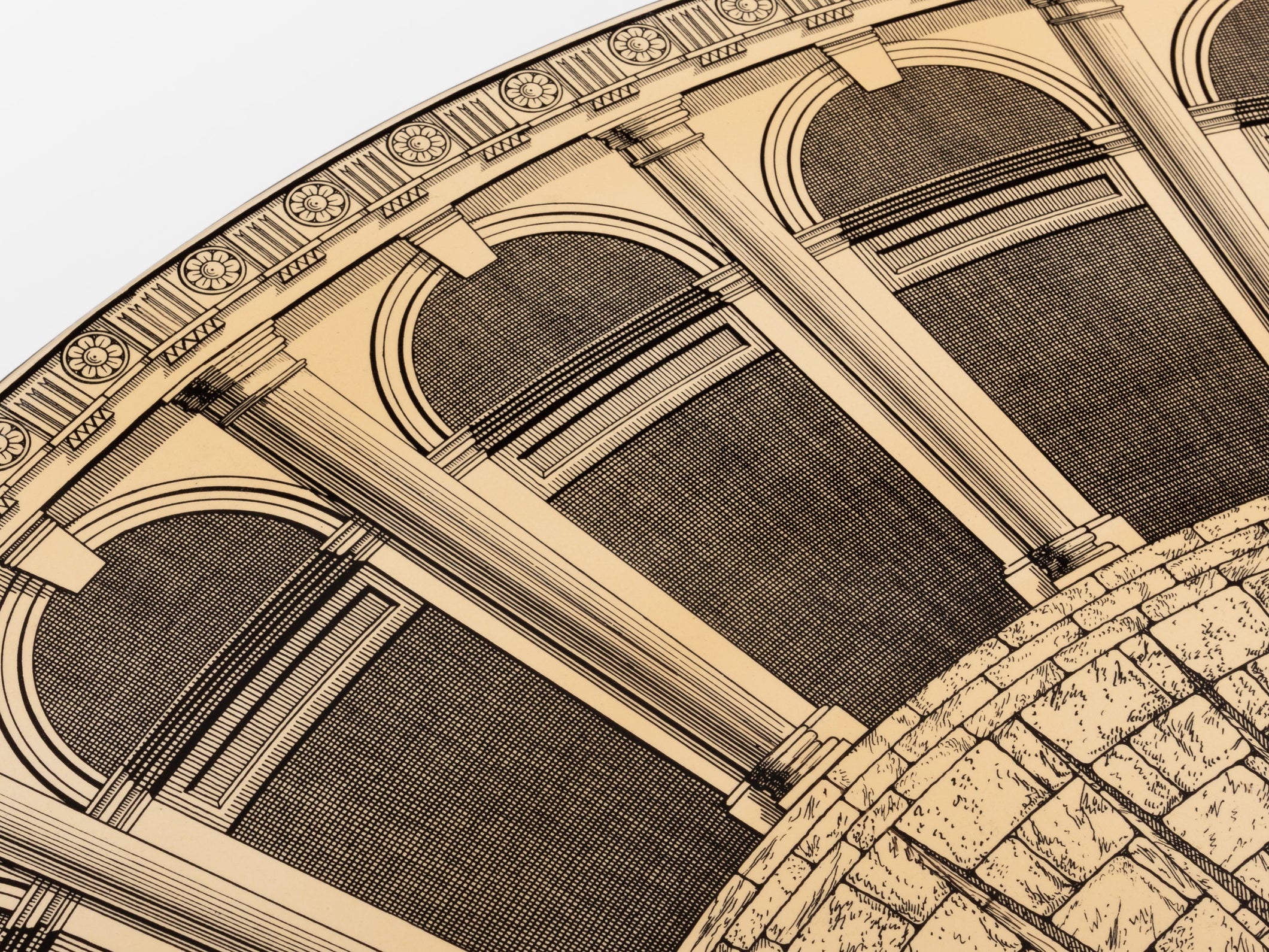 Piero Fornasetti Architettura coffee table 1960