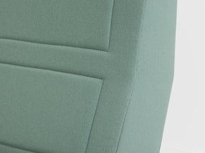 Pierre Paulin paire de fauteuils  CM236 chrome satin de laine 1960 