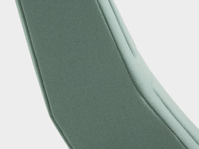 Pierre Paulin paire de fauteuils  CM236 chrome satin de laine 1960 