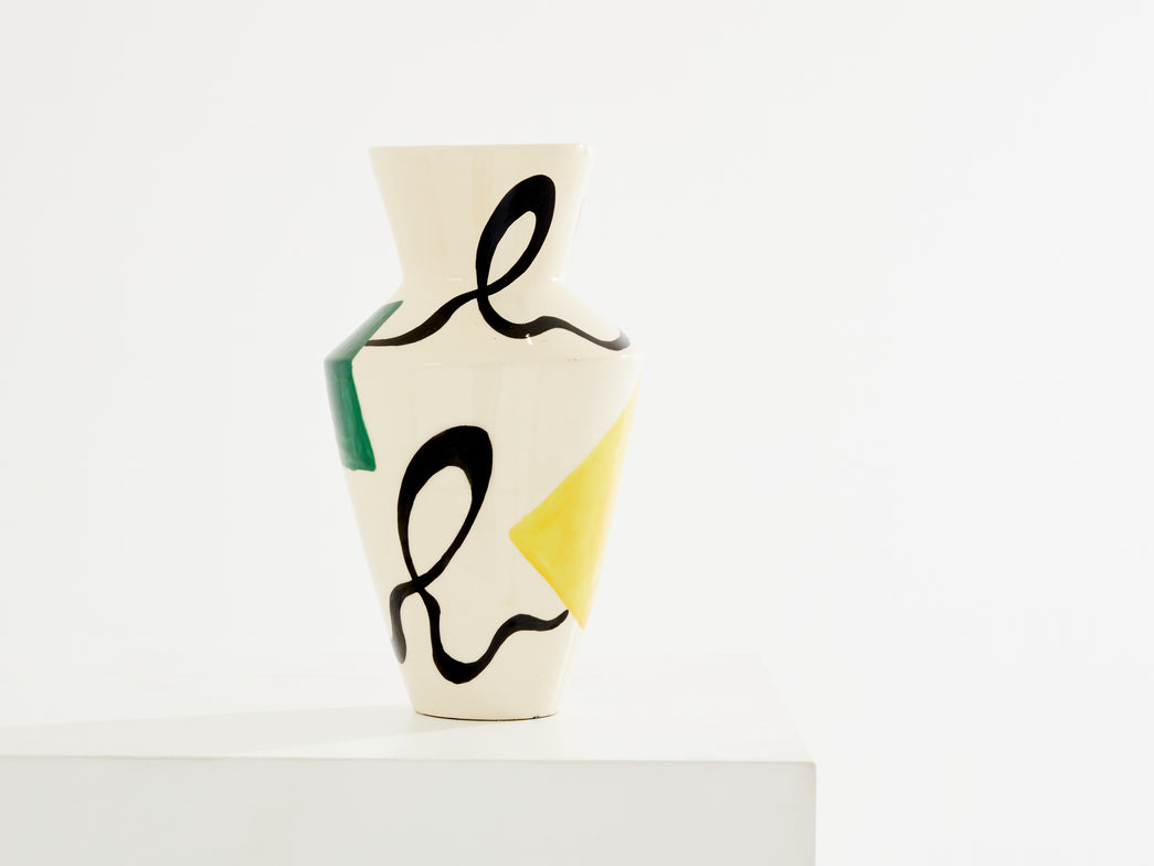 Roland Brice glazed ceramic vase 1950