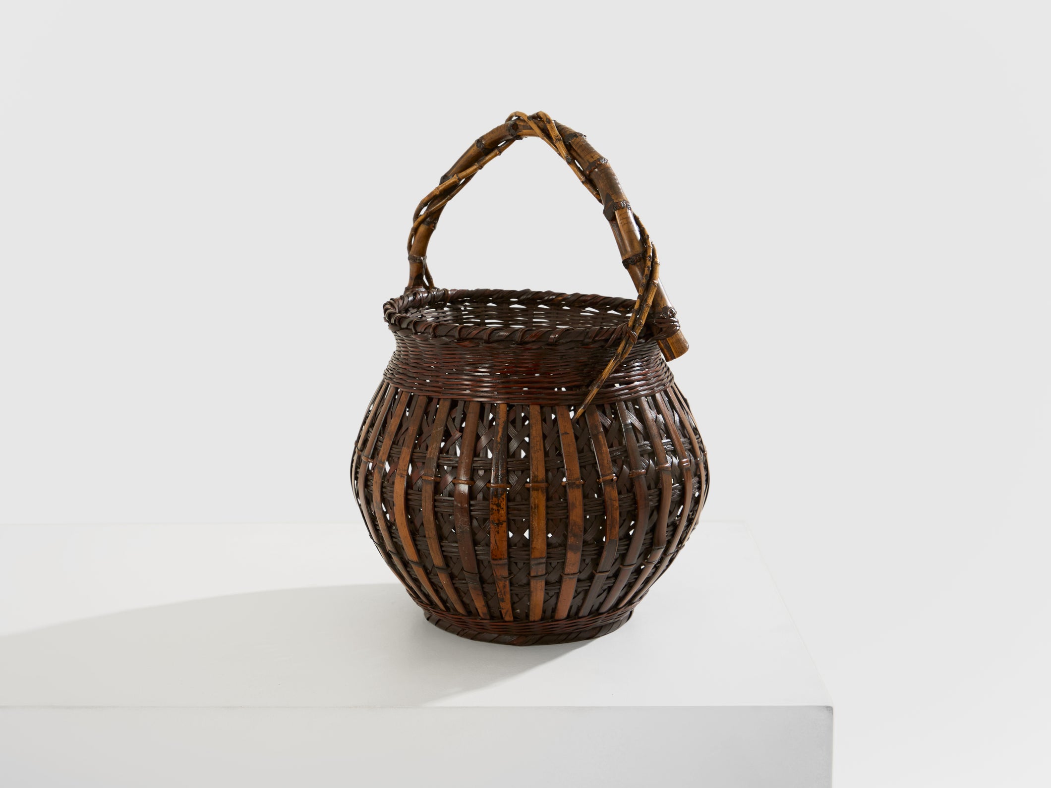  Ensemble de paniers Ikebana en bambou Maeda Chikubōsai periode Meiji