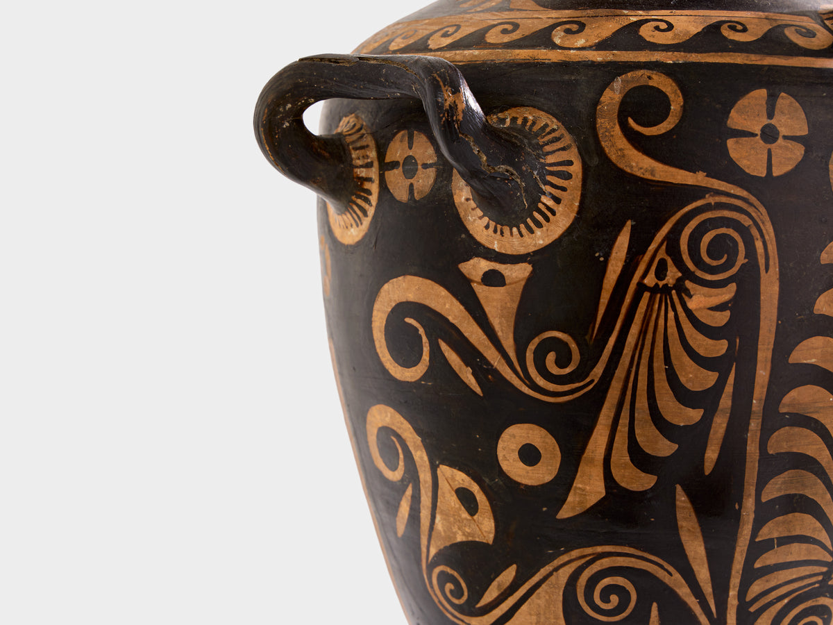 Hydria en terre cuite de l’artiste Primato, Italy du Sud, circa 330 BC 