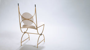 Set de 4 chaises de Robert Thibier années 60