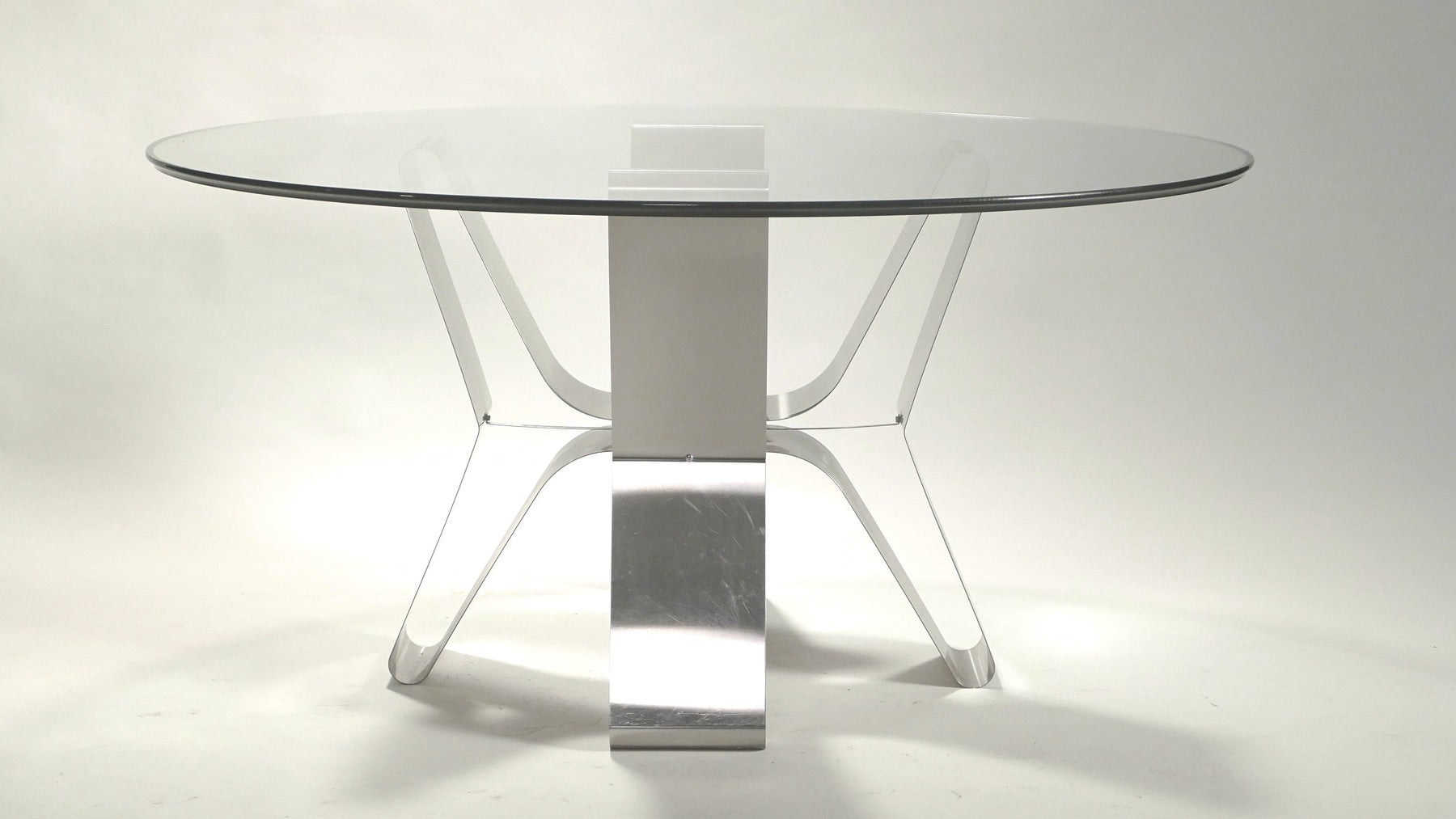 Dining table by François Monnet circa 1970