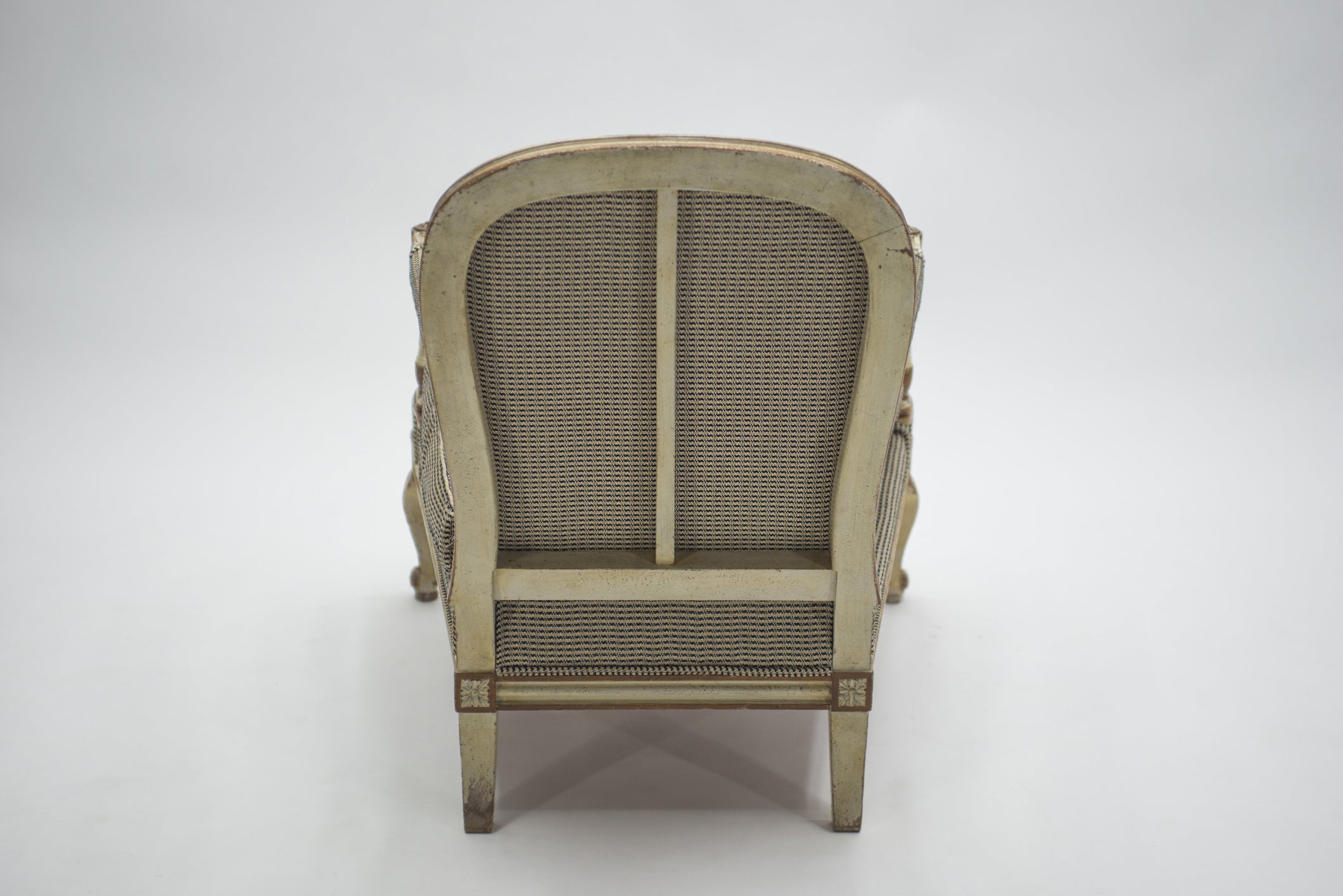 Rare set de 4 fauteuils néo-classiques signées Maurice Hirsch 1973