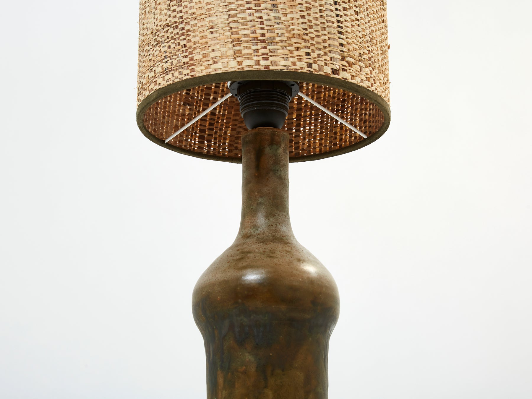 Lampe en céramique vers 1960
