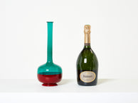 Gio Ponti bouteille verre Murano pour Venini Marandiana 1960