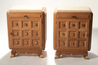 Mid-century Night Stands with drawers from 1940's