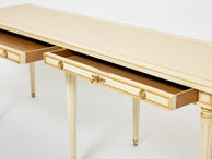 Maison Jansen neoclassical Louis XVI style console table 1950s