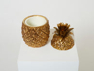 Mauro Manetti Pineapple Ice Bucket gilt plated Italy from 1970