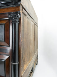 Dutch 17th Century rosewood ebony Baroque cupboard Kussenkast 1670