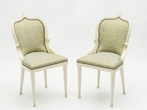 Rare set of four Garouste & Bonetti ‘Palace’ dining chairs 1980