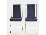 Set of four chairs by Pierre Cardin for Maison Jansen 1970s