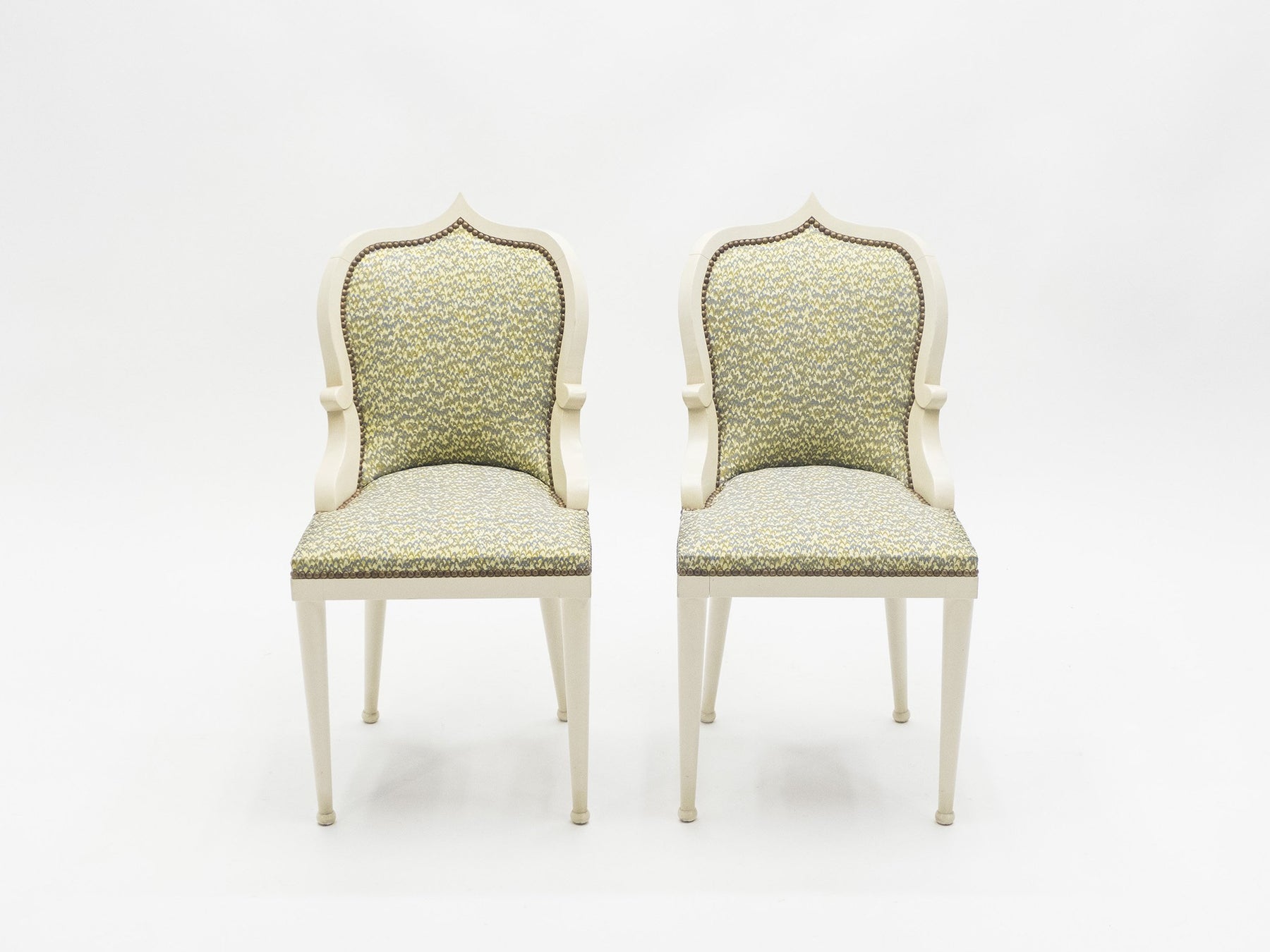 Très rare ensemble de 4 chaises par Garouste & Bonetti modèle ‘Palace’ de 1980