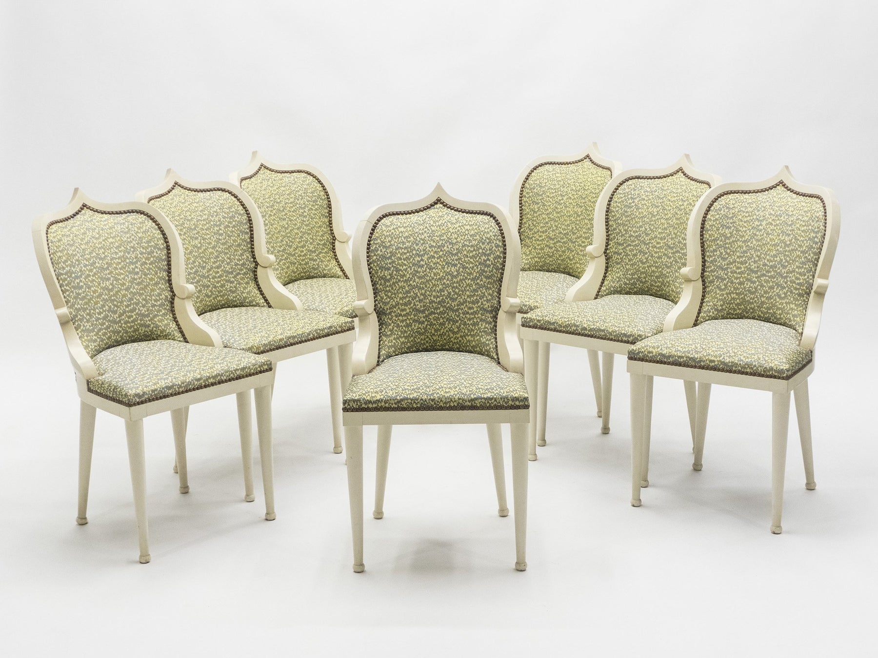 Très rare ensemble de 10 chaises par Garouste & Bonetti modèle ‘Palace’ de 1980