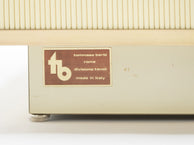 Rare table basse faux bambou laiton de Tommaso Barbi années 1970