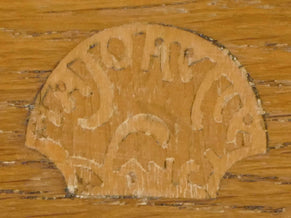 Signed Louis Majorelle Art Deco cerused oak sideboard 1920s